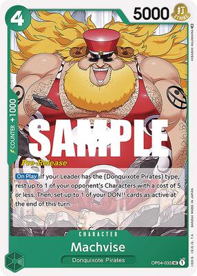 Machvise card from Kingdoms of Intrigue Pre-Release Cards