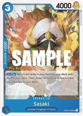 Sasaki card from Kingdoms of Intrigue Pre-Release Cards