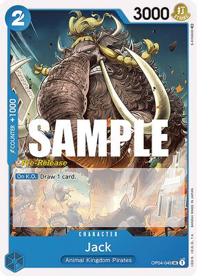 Jack card from Kingdoms of Intrigue Pre-Release Cards