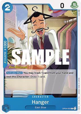 Hanger card from Kingdoms of Intrigue Pre-Release Cards