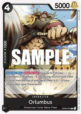Orlumbus card from Kingdoms of Intrigue Pre-Release Cards