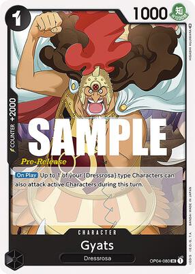 Gyats card from Kingdoms of Intrigue Pre-Release Cards