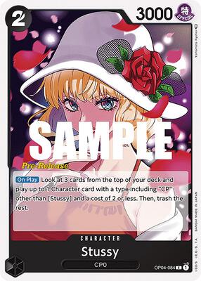 Stussy card from Kingdoms of Intrigue Pre-Release Cards
