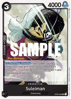 Suleiman card from Kingdoms of Intrigue Pre-Release Cards