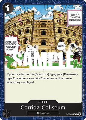 Corrida Coliseum card from Kingdoms of Intrigue Pre-Release Cards