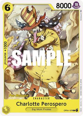 Charlotte Perospero card from Kingdoms of Intrigue Pre-Release Cards