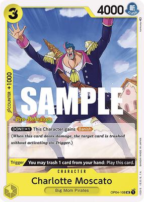 Charlotte Moscato card from Kingdoms of Intrigue Pre-Release Cards