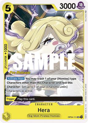 Hera card from Kingdoms of Intrigue Pre-Release Cards