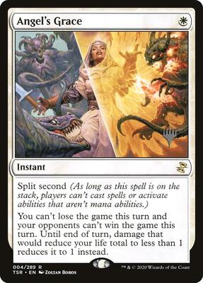 Angel's Grace card from Promo Pack: Wilds of Eldraine