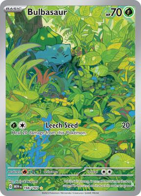 Bulbasaur - 166/165 card from SV: Scarlet & Violet 151
