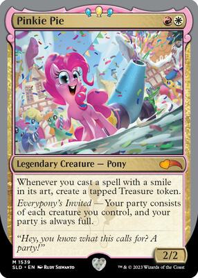 Pinkie Pie card from Secret Lair Drop Series