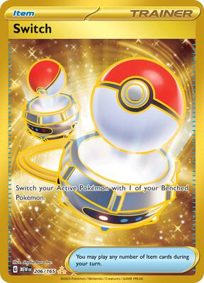 Switch - 206/165 card from SV: Scarlet & Violet 151
