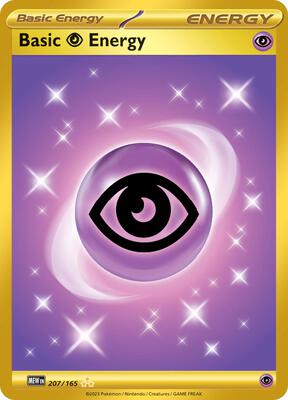 Basic Psychic Energy - 207/165 card from SV: Scarlet & Violet 151