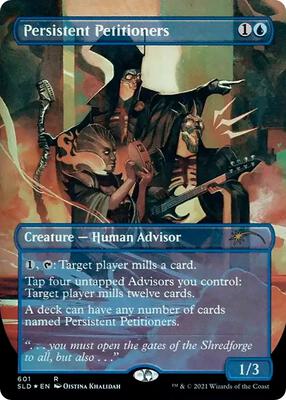 Persistent Petitioners (601) card from Secret Lair Drop Series