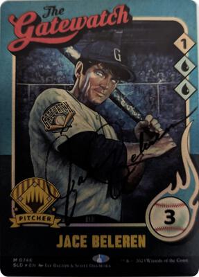 Jace Beleren (746) (Autographed) card from Secret Lair Drop Series