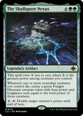 The Skullspore Nexus card from The Lost Caverns of Ixalan