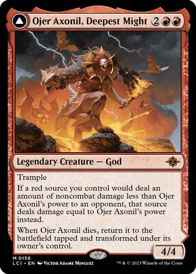 Ojer Axonil, Deepest Might card from The Lost Caverns of Ixalan