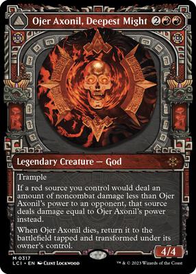 Ojer Axonil, Deepest Might (Showcase) card from The Lost Caverns of Ixalan