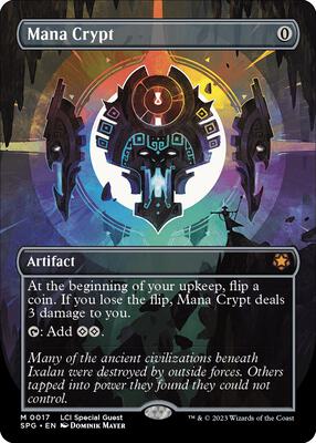Mana Crypt (Borderless) card from Special Guests