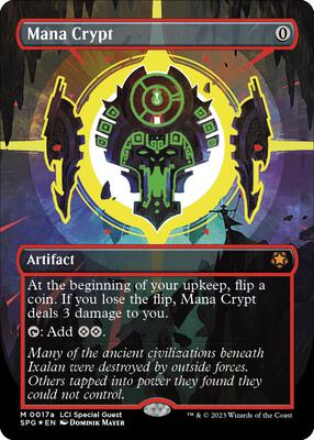 Mana Crypt (0017a) (Borderless) card from Special Guests