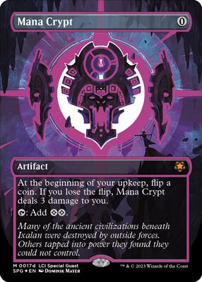 Mana Crypt (0017d) (Borderless) card from Special Guests