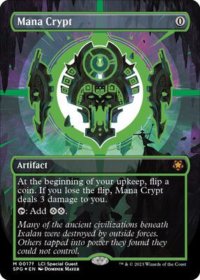 Mana Crypt (0017f) (Borderless) card from Special Guests