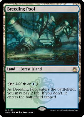 Breeding Pool card from Ravnica Remastered