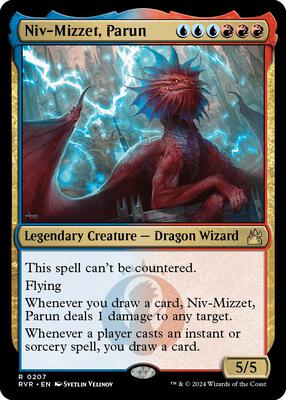 Niv-Mizzet, Parun card from Ravnica Remastered