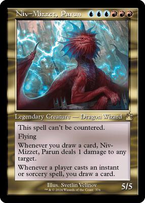 Niv-Mizzet, Parun (Retro Frame) card from Ravnica Remastered