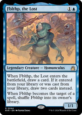Fblthp, the Lost card from Ravnica Remastered