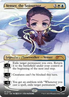 Venser, the Sojourner (Rainbow Foil) card from Secret Lair Drop Series