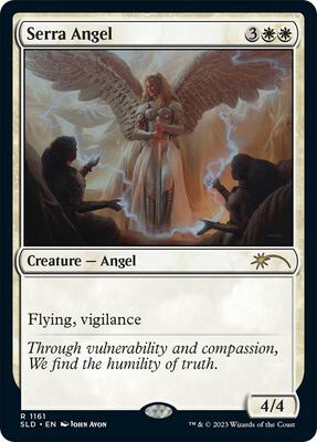 Serra Angel card from Secret Lair Drop Series