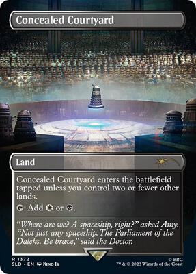 Concealed Courtyard card from Secret Lair Drop Series