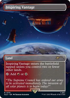 Inspiring Vantage (1375) card from Secret Lair Drop Series
