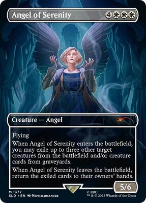 Angel of Serenity card from Secret Lair Drop Series