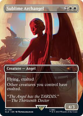 Sublime Archangel card from Secret Lair Drop Series
