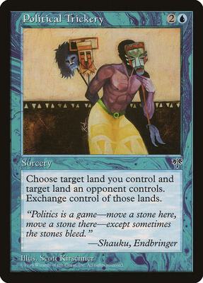 Political Trickery card from Mirage