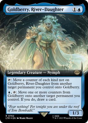 Goldberry, River-Daughter (Extended Art) (Surge Foil) card from Universes Beyond: The Lord of the Rings: Tales of Middle-earth