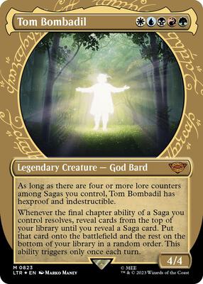 Tom Bombadil (Showcase) (Surge Foil) card from Universes Beyond: The Lord of the Rings: Tales of Middle-earth