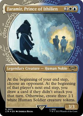 Faramir, Prince of Ithilien (Showcase) (Surge Foil) card from Universes Beyond: The Lord of the Rings: Tales of Middle-earth