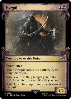 Nazgul (0724) (Showcase Scrolls) card from Universes Beyond: The Lord of the Rings: Tales of Middle-earth