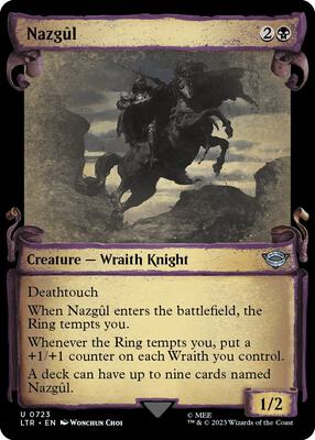 Nazgul (0723) (Showcase Scrolls) card from Universes Beyond: The Lord of the Rings: Tales of Middle-earth