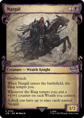Nazgul (0725) (Showcase Scrolls) card from Universes Beyond: The Lord of the Rings: Tales of Middle-earth