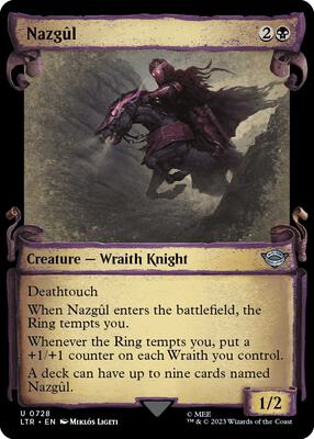 Nazgul (0728) (Showcase Scrolls) card from Universes Beyond: The Lord of the Rings: Tales of Middle-earth