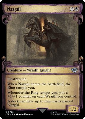 Nazgul (0726) (Showcase Scrolls) card from Universes Beyond: The Lord of the Rings: Tales of Middle-earth