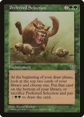 Preferred Selection card from Mirage