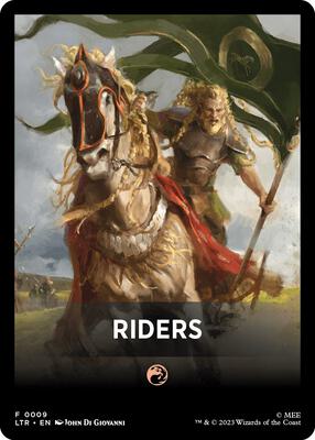 Riders Theme Card card from Universes Beyond: The Lord of the Rings: Tales of Middle-earth