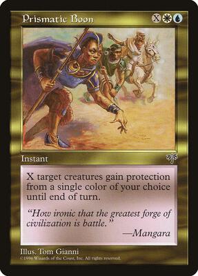 Prismatic Boon card from Mirage