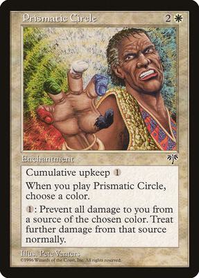 Prismatic Circle card from Mirage