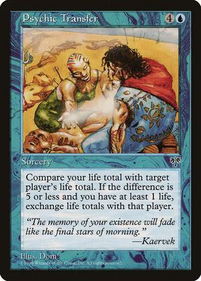 Psychic Transfer card from Mirage